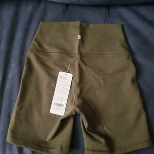 CRZ YOGA Women's Naked Feeling Biker Shorts